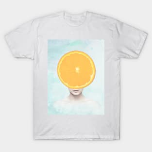 Orange head portrait T-Shirt